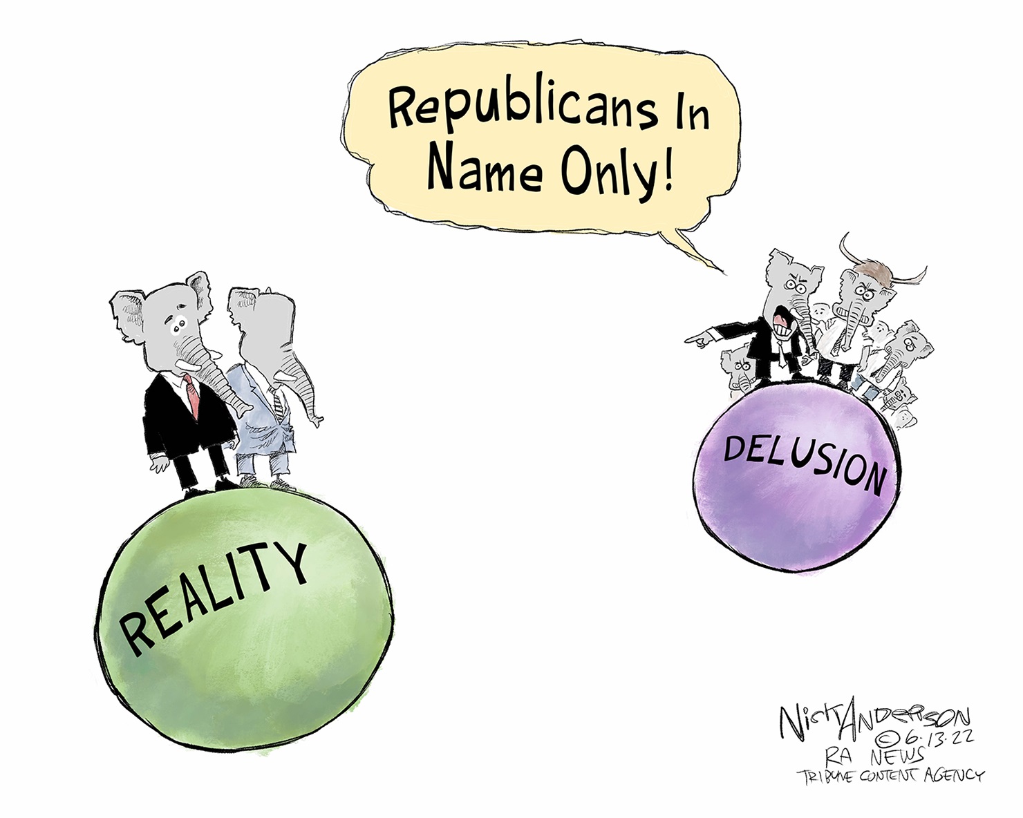 WEEK IN CARTOONS: Jan. 6 hearings, bear market and more