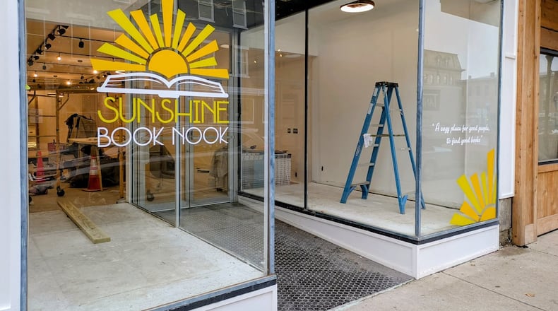 Sunshine Book Nook opened at 111 N. Main St. in Urbana. CONTRIBUTED