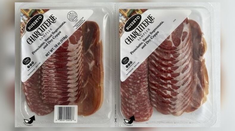 Busseto brand charcuterie meat sampler with prosciutto, sweet sopressata and dry coppa sold at Sam's Club is under recall because it may be contaminated with Salmonella. CONTRIBUTED