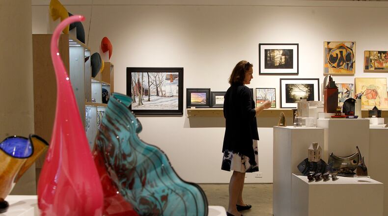 Members of the Contemporary Dayton with “collector-level” membership ($100 annually) are now eligible for free or reduced admission to 85 Modern and Contemporary art centers across the country.  LISA POWELL / STAFF