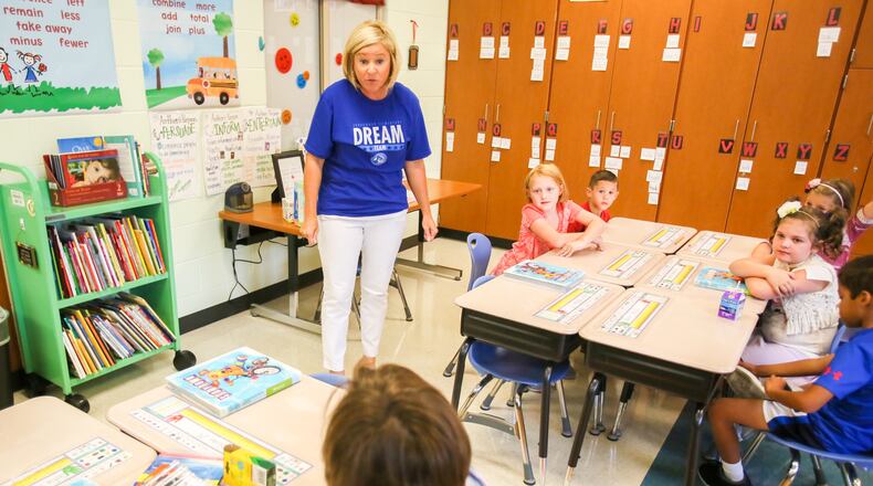 Students return to the classroom this week in Clark County. GREG LYNCH / STAFF