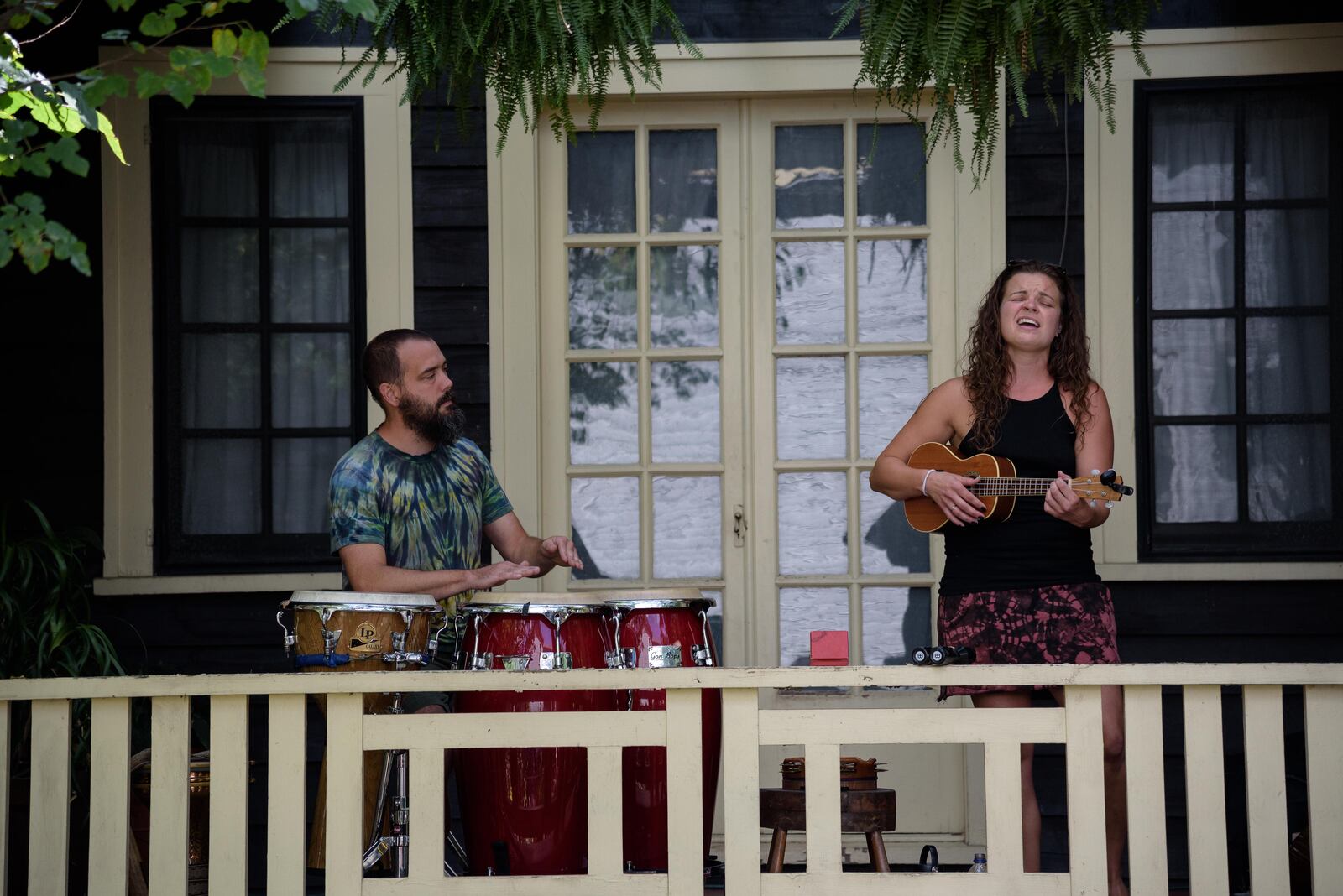 The 3rd annual Dayton Porchfest celebrated Dayton’s rich and diverse music scene, with more than 50 local musicians and bands covering funk, blues, indie rock, jazz, classical, country,  and bluegrass. The free event, presented by The Collaboratory, took place in the family-friend environment of St. Anne's Hill historic neighborhood. TOM GILLIAM / CONTRIBUTING PHOTOGRAPHER