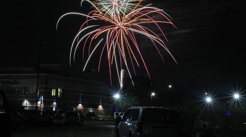 Several events will be held in Clark and Champaign counties this weekend, including the annual Buck Creek Boom fireworks show on Sunday. BILL LACKEY/STAFF