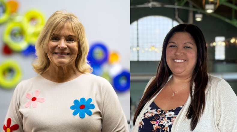 Kerry Pedraza (left) is stepping down as United Way Clark, Champaign and Madison Counties' executive director. Natalie Driscoll (right) will serve as interim director while the agency seeks a permanent replacement. CONTRIBUTED PHOTOS