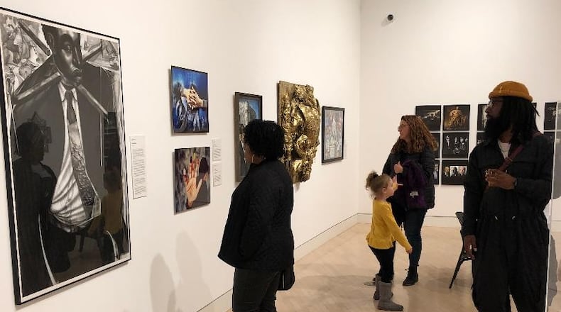 The first Art Noire event celebrating local Black excellence was based at the Springfield Museum of Art where the "Black Lives as Subject Matter II" exhibition added to the experience. Photo by Brett Turner
