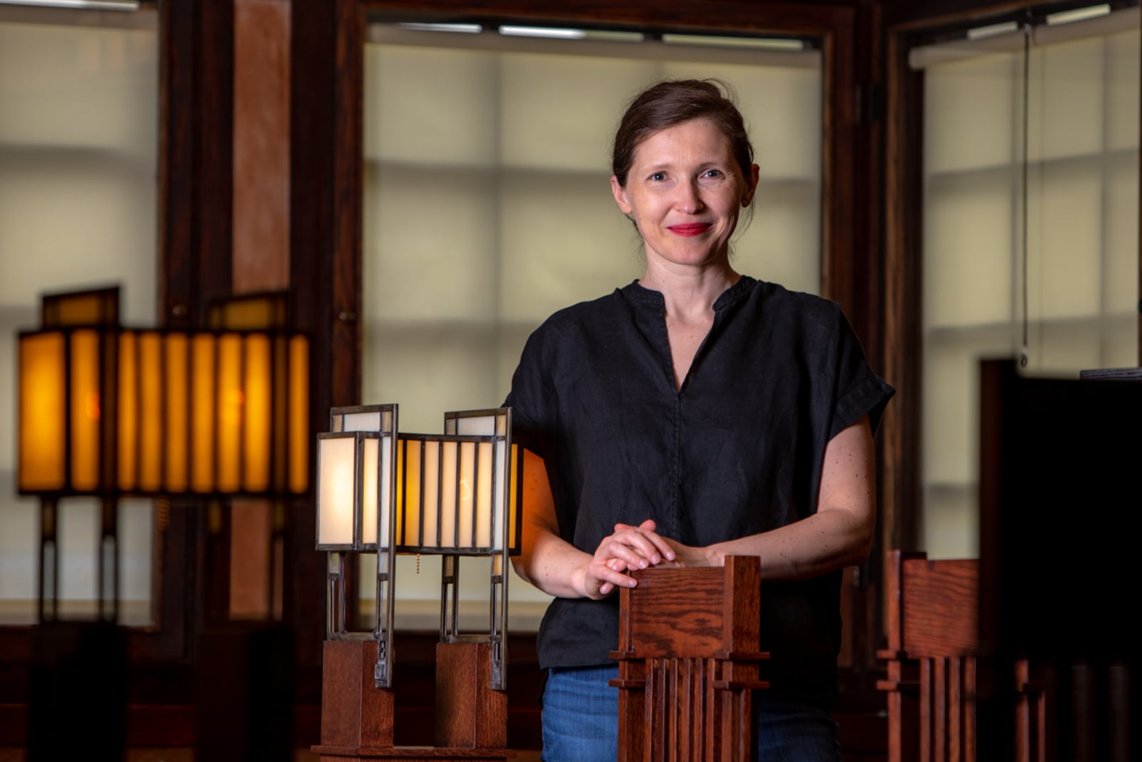 Westcott House Executive Director Marta Wojcik says Tom Fyffe’s dependability has been crucial to the museum during its 20 years of operations. CONTRIBUTED