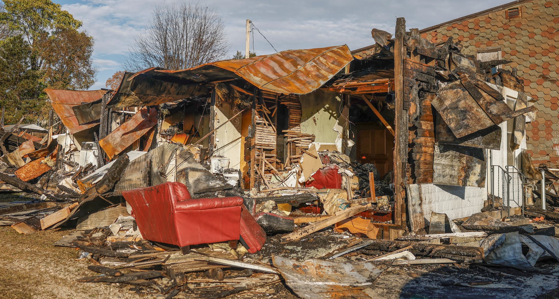 Aftermath of Urbana Fire