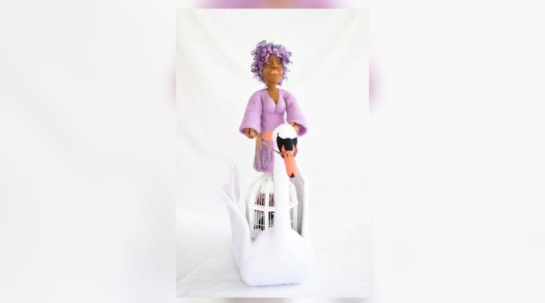 Springfield artist Annette Eshelman's fiber art sculpture "Work Ethic" was chosen to be in the 2025 Fiberart International 2025 exhibit at Contemporary Craft in Pittsburgh beginning June 20.