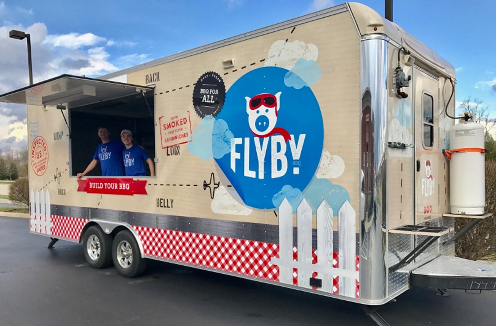 The Flyboy BBQ food truck. SUBMITTED