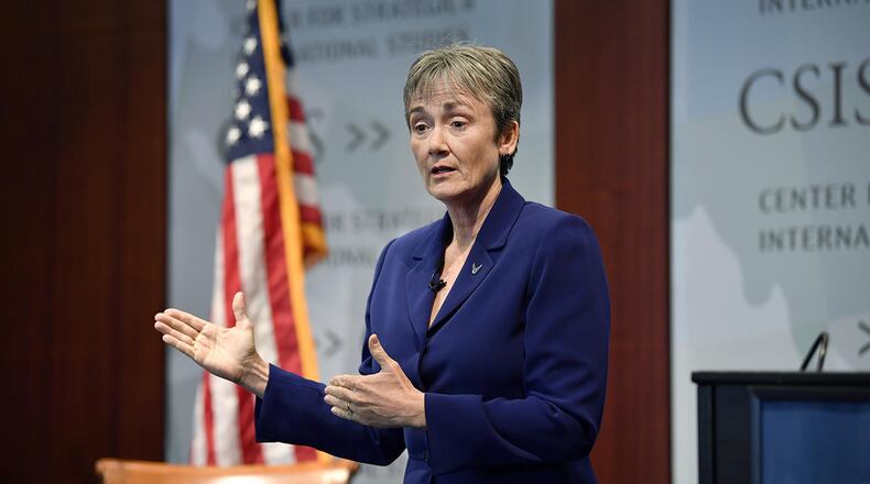 Secretary of the U.S. Air Force Heather Wilson.