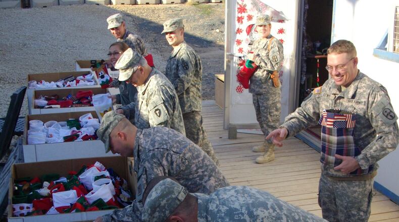 About 280 members of the 371st Sustainment Brigade, headquartered in Springfield, are scheduled to return home after a yearlong deployment in Southwest Asia.