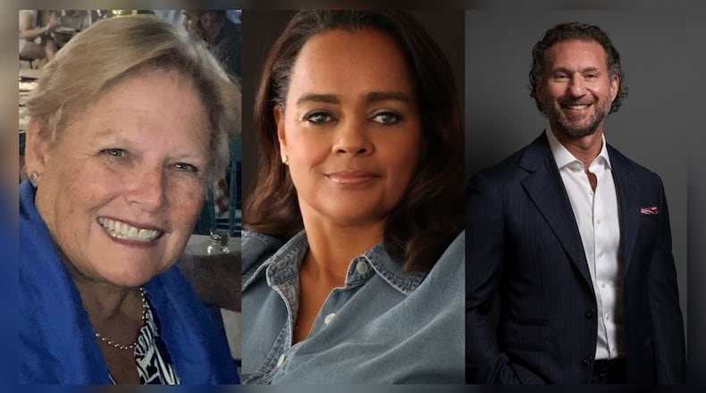 Deanna Brougher (left), Monica Ewing (middle), and Jeremy Flack (right), will receive Springfield City School District's Alumni of Distinction Award.