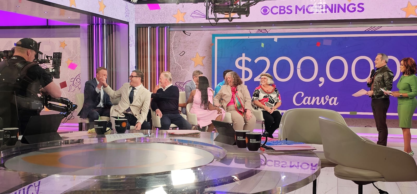 Tom Jenkins, former Greenon Local Schools STEM teacher, was one of five to be introduced as an inductee to the National Teacher Hall of Fame Class of 2025 on national television show, CBS Mornings in New York City. Contributed