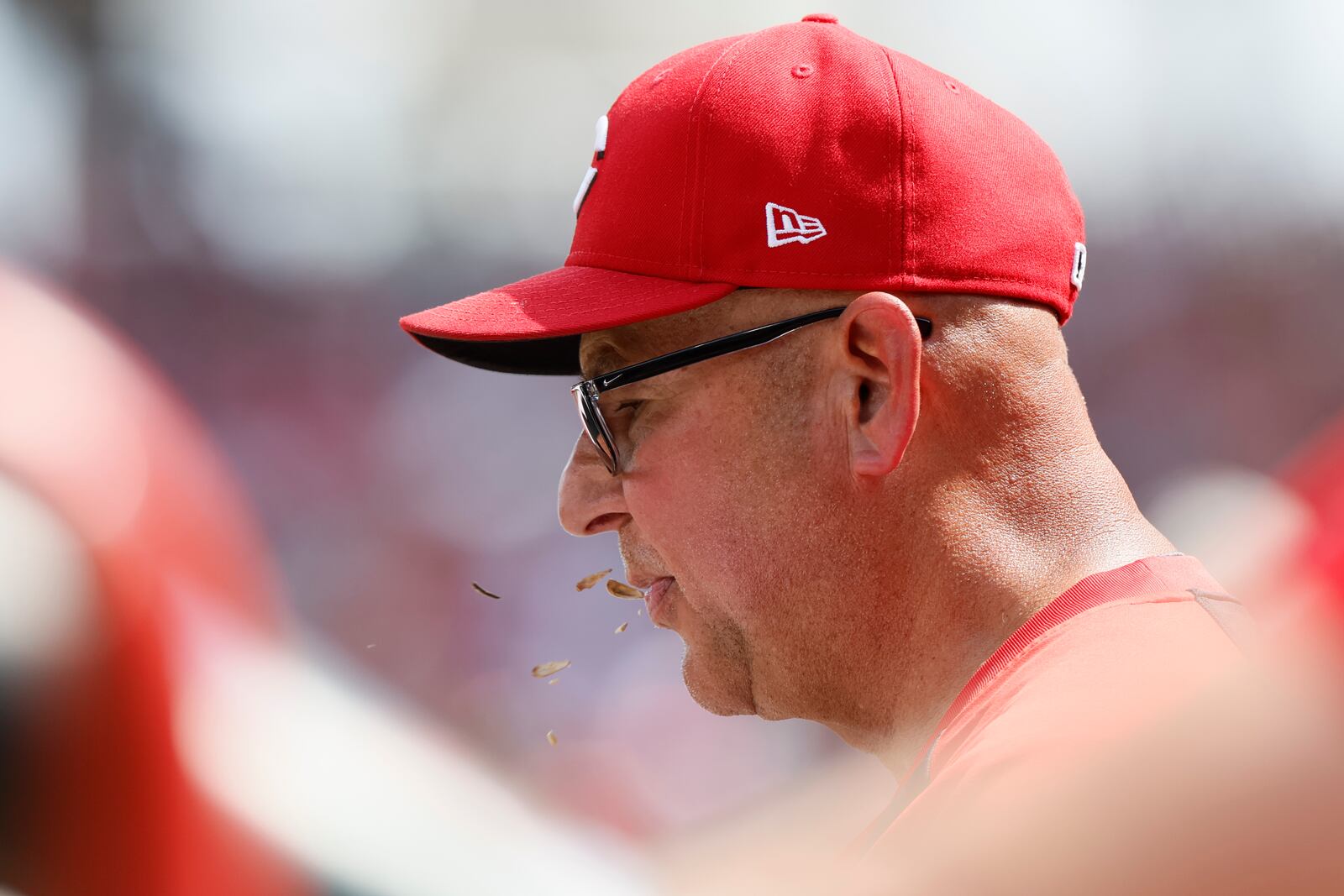 Cincinnati Reds manager Terry Francona watches his team play against the Colorado Rockies in a baseball game Sunday, July 13, 2025, in Cincinnati. (AP Photo/Jay LaPrete)