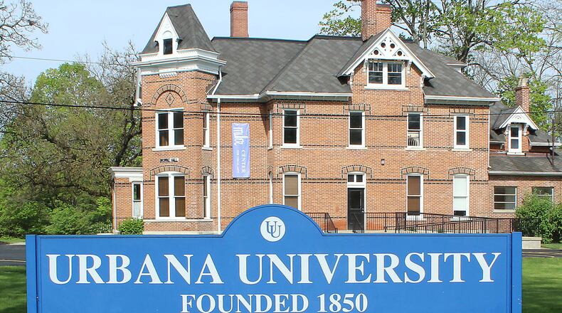 Urbana University may become a branch campus of Franklin University in Columbus. JEFF GUERINI/STAFF
