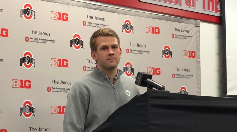 Corey Dennis Ohio State QBs coach