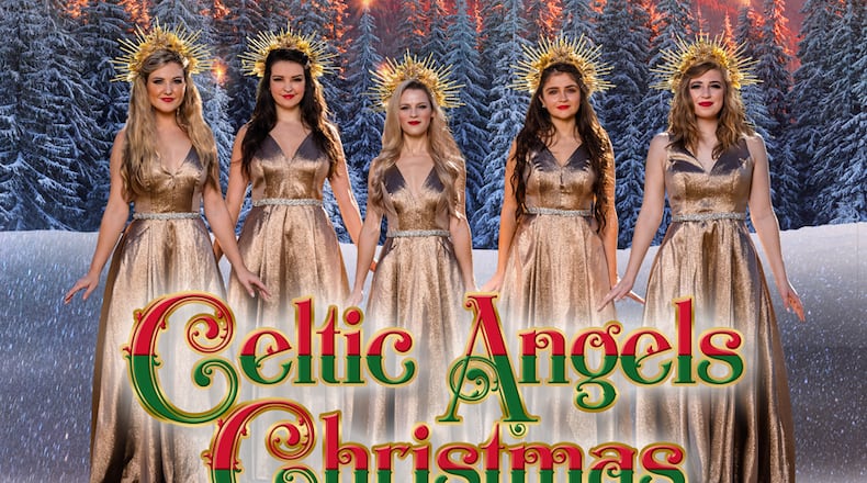 A bit of Ireland will mix with the holiday season for Celtic Angels Christmas, coming to Urbana's Gloria Theatre for two shows on Saturday, Dec. 6. CONTRIBUTED
