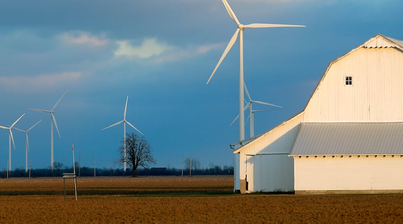 The Ohio Power Siting Board voted Thursday to grant an extension for two phases of the proposed Buckeye Wind project until May 28, 2019. Bill Lackey/Staff