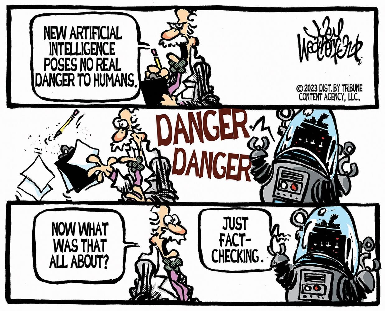 WEEK IN CARTOONS: Dilbert, Chicago mayor’s race, George Santos and more