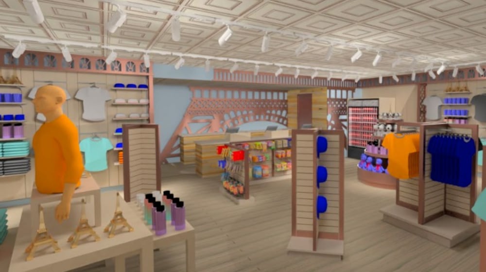 The KI Essential shop will be updated for the park's 2026 season. Photo contributed by Kings Island.