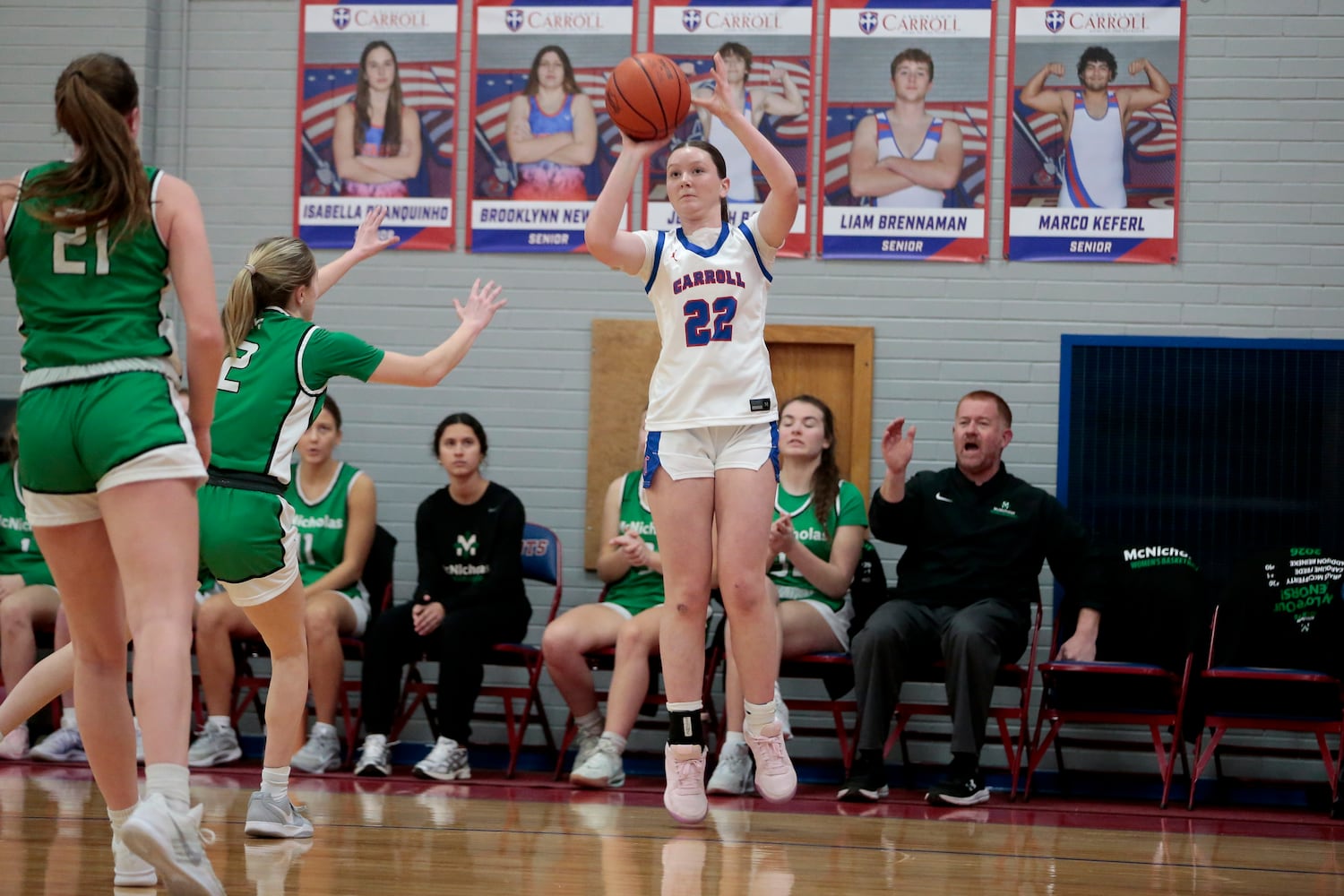 Carroll McNicholas basketball