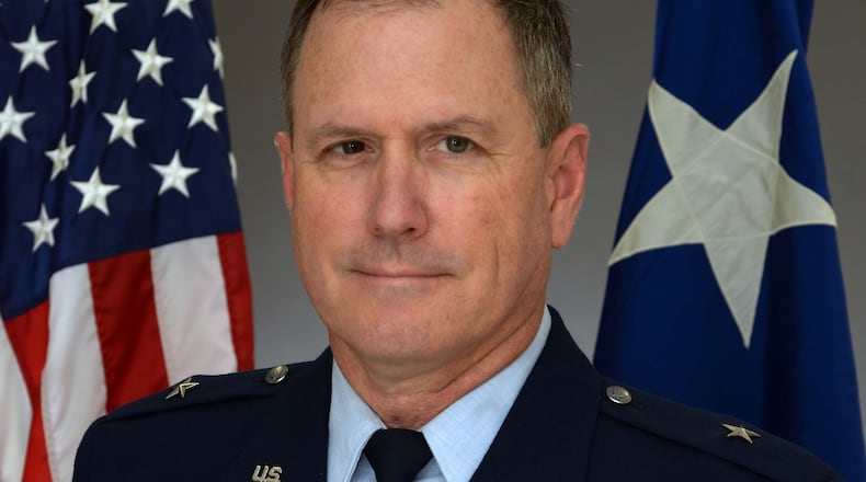 Brig. Gen. James H. Dienst, next commander of the 711th human performance wing at Wright-Patterson Air Force Base.