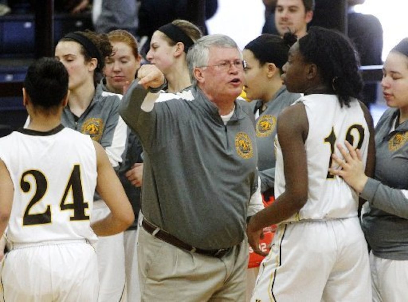 Clark County girls basketball players recognized