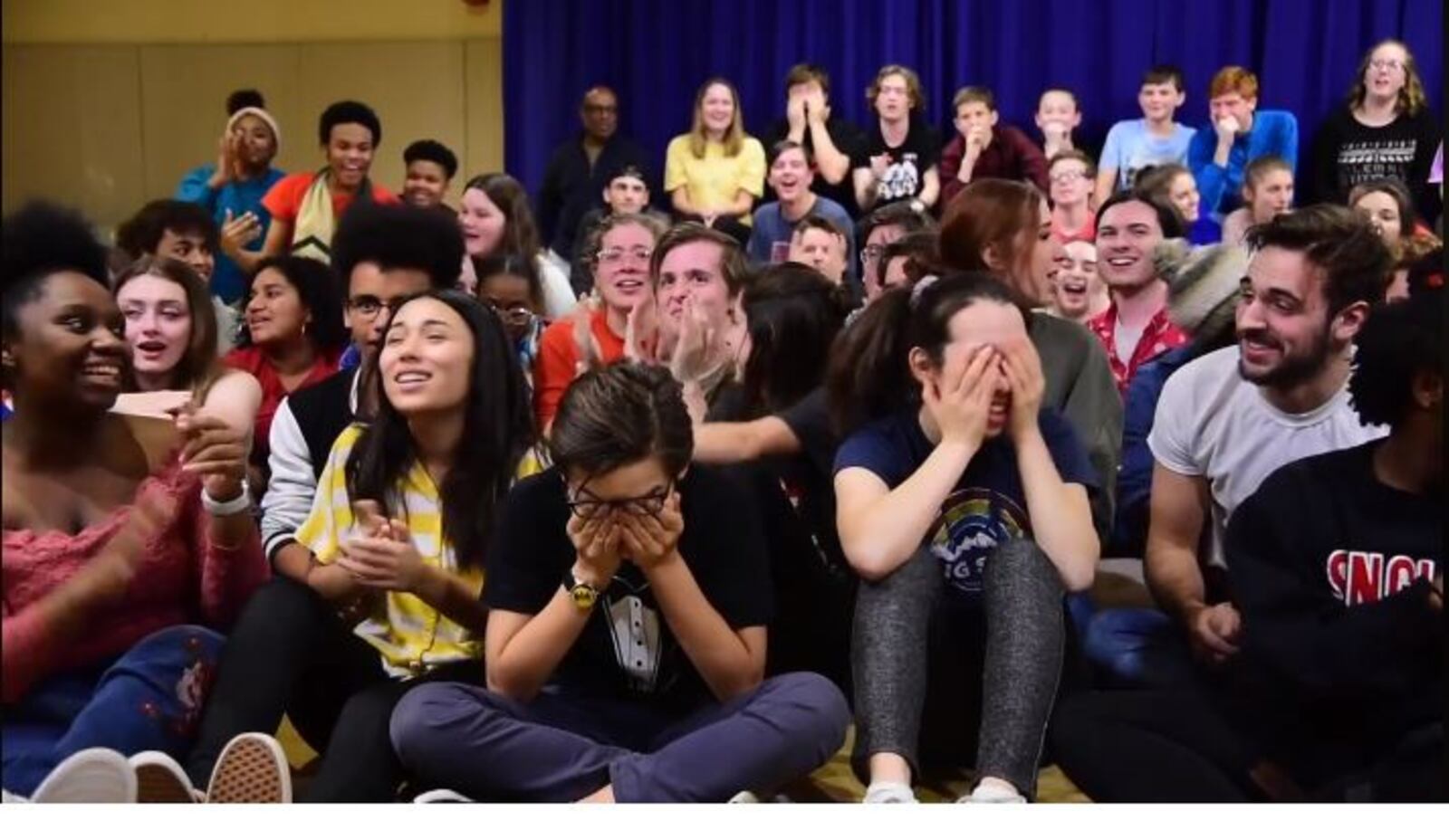 Muse Machine cast members in the upcoming production of student’s Lin-Manuel Miranda’s “In the Heights”  got the famed composer’s  attention in a big way.