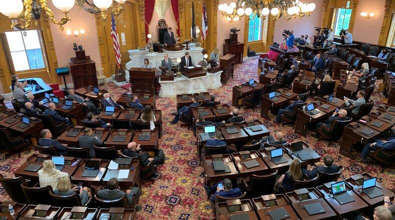 State lawmakers met Tuesday to finish work on bills before the two-year legislative session ends by Dec. 31.