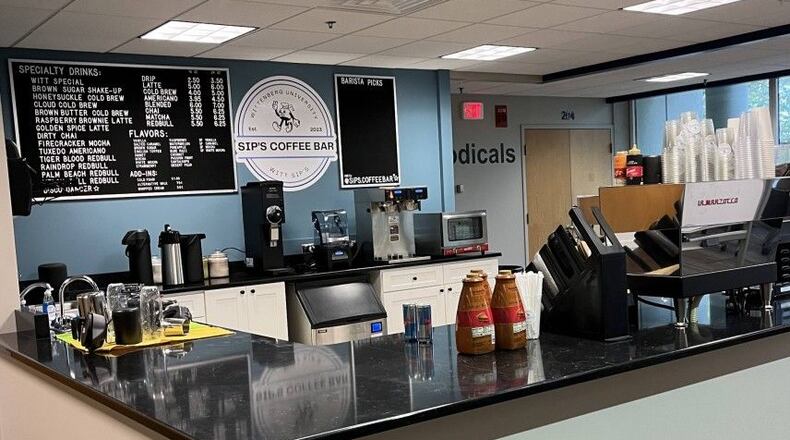 Wittenberg University recently opened Sip's Coffee Bar in Thomas Library's COMPASS: Sweet Success Center. Contributed