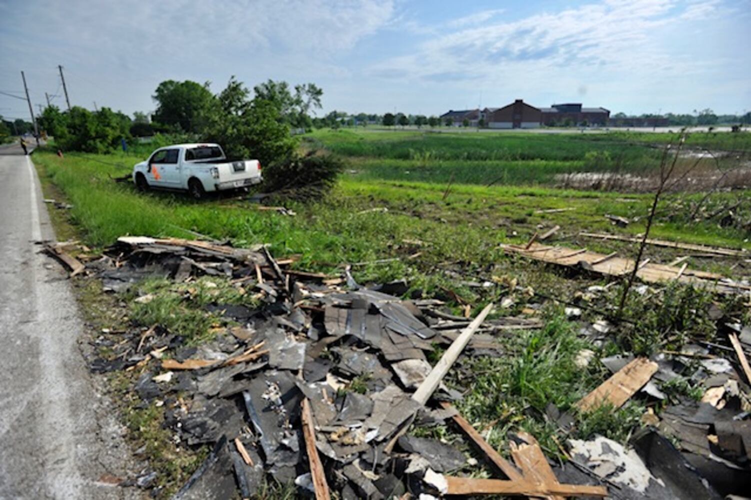 PHOTOS: Daylight reveals widespread damage from Monday storms