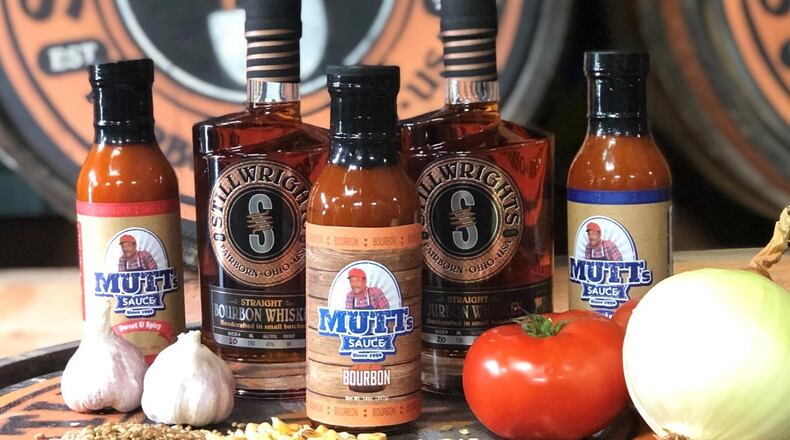 Mutt's Sauce and Stillwright's distillery have teamed up to create a limited-edition bourbon sauce, the proceeds from which will go to disaster recovery from the Dayton-area Memorial Day Tornadoes.