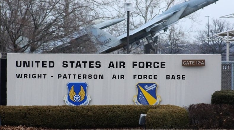 Wright-Patterson Air Force Base is located in Greene and Montgomery counties and is the Dayton region’s largest employer. FILE