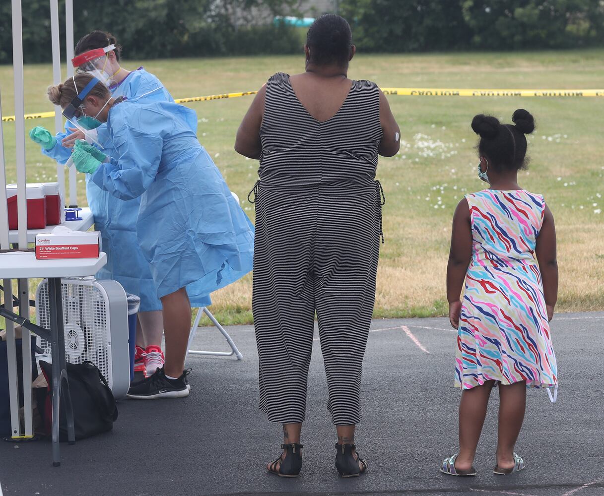 PHOTOS: Free Covid-19 Testing in Springfield