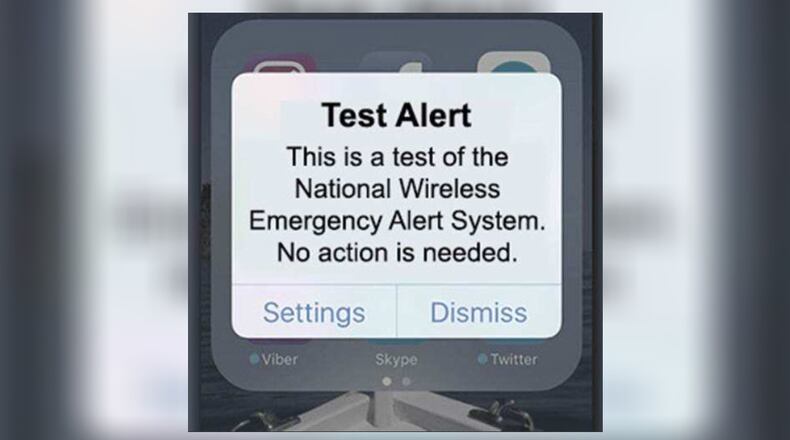 FEMA and the FCC are scheduled to test the Emergency Alert System and Wireless Emergency Alerts on Wednesday, Aug. 11, 2021, at 2:20 p.m. Photo courtesy the National Weather Service