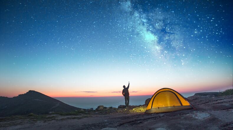 Early risers see the sky the way it will look in late September: the Milky Way overhead, the Great Square covering most of the southeast, huge Cygnus the swan shifting west, following bright Vega. JXFZSY/ISTOCK