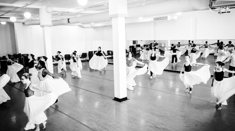 A dance called “Shackles” being rehearsed for the Gary Geis tribute concert. LORI COMMON/CONTRIBUTED