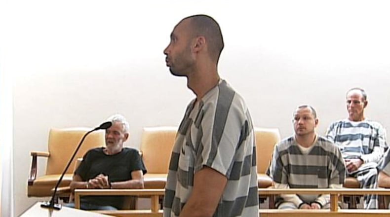 Christopher A. Morris appears in Clark County Municipal Court. Jeff Guerini/Staff