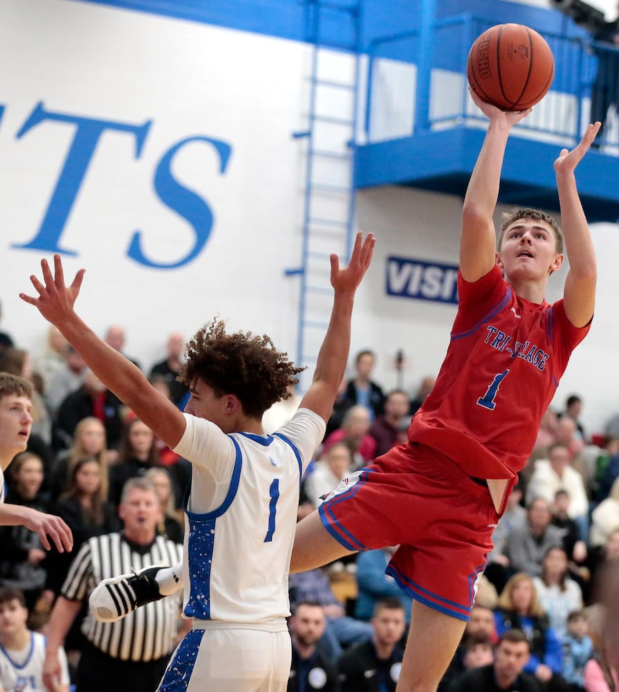 Tri Village Franklin Monroe basketball