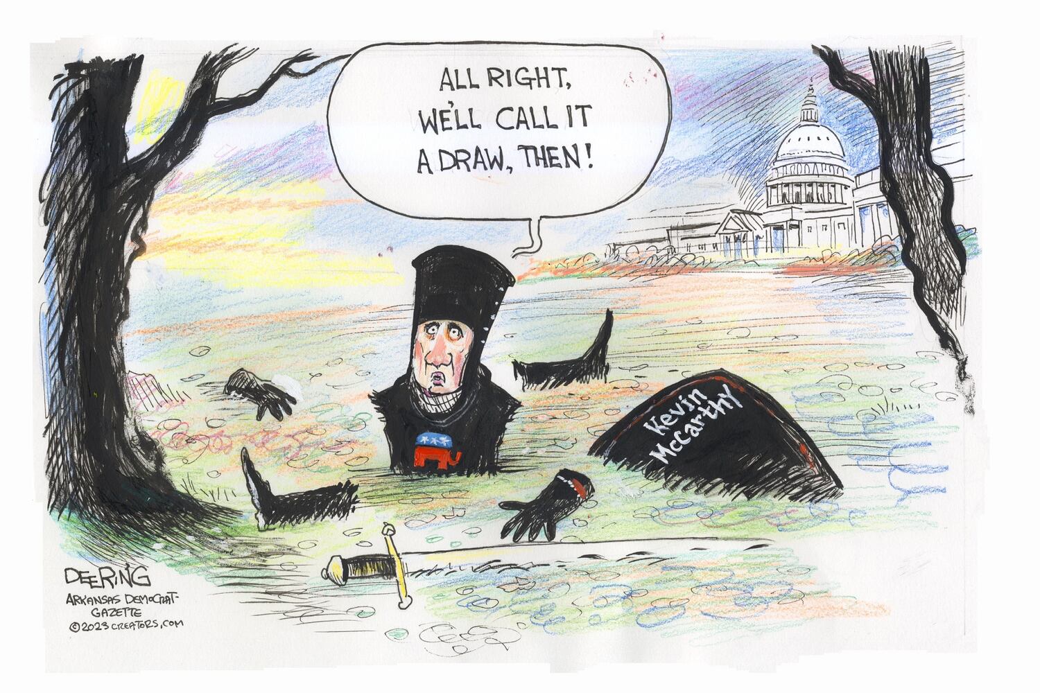 WEEK IN CARTOONS: Kevin McCarthy and the GOP, Joe Biden and more