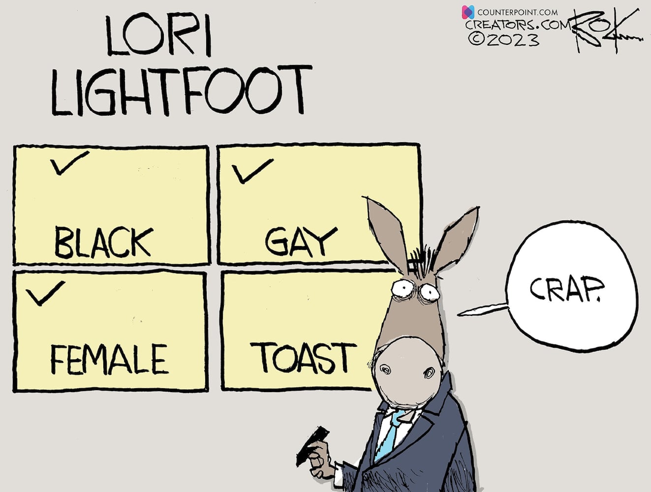 WEEK IN CARTOONS: Dilbert, Chicago mayor’s race, George Santos and more