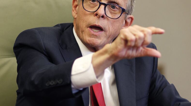 Ohio Governor-elect Mike DeWine says he will prioritize efforts to help Ohio’s at-risk children. TY GREENLEES / STAFF