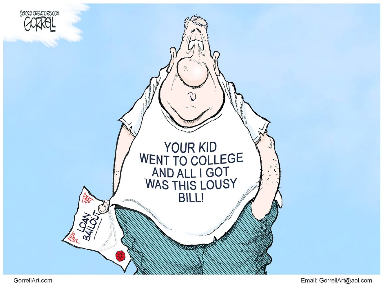 WEEK IN CARTOONS: Student loans, redacted affidavit, Fauci and more
