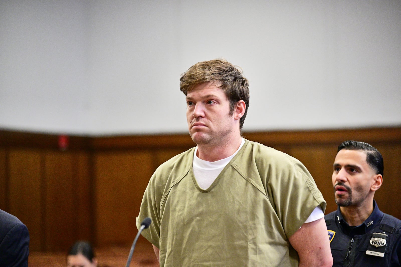 William Duplessie appears in Manhattan Criminal Court in New York on Friday, May 30, 2025. (Curtis Means for Dailymail.com/Pool)