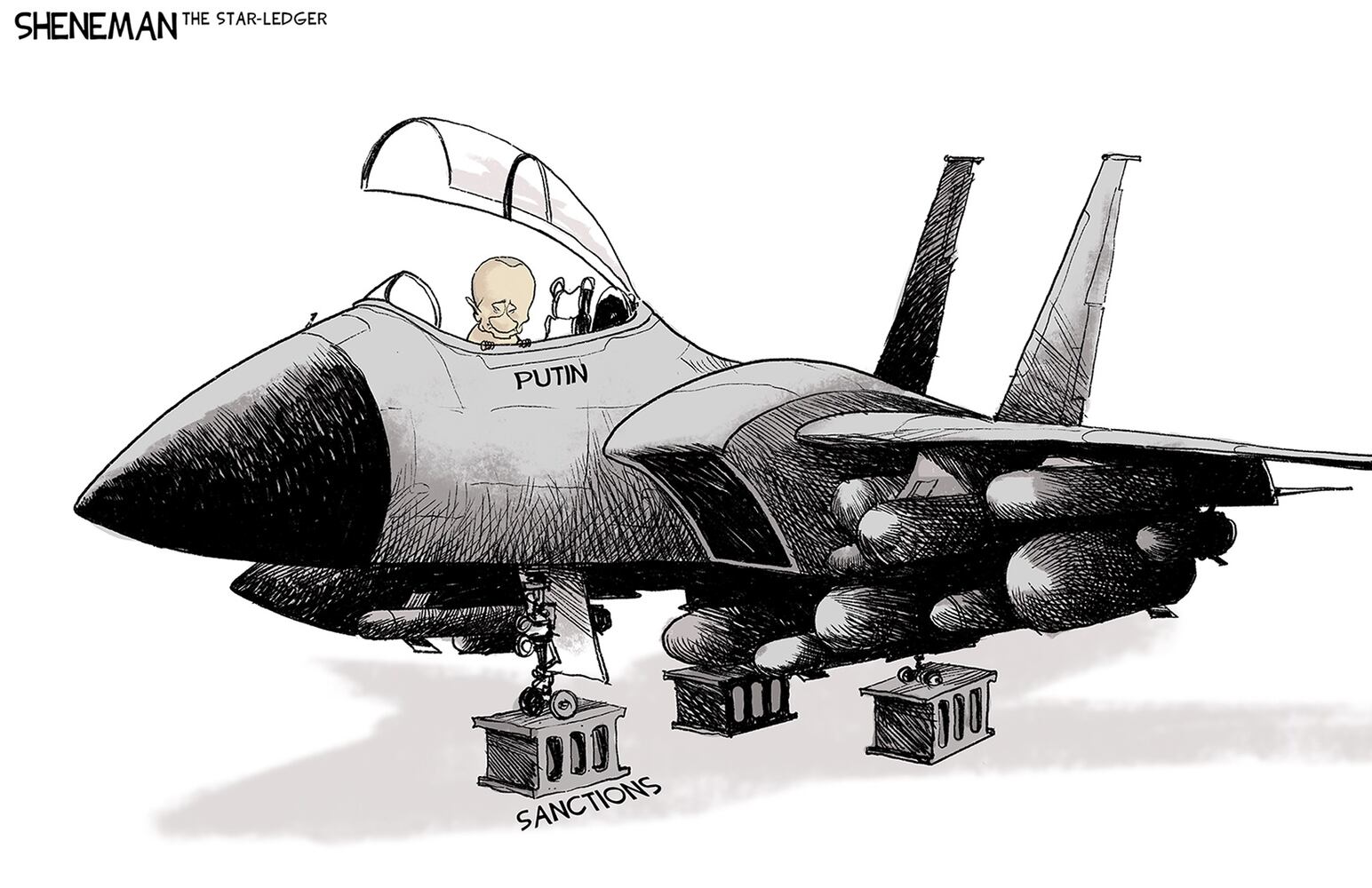 WEEK IN CARTOONS: Gas prices, Ukraine, Putin and more