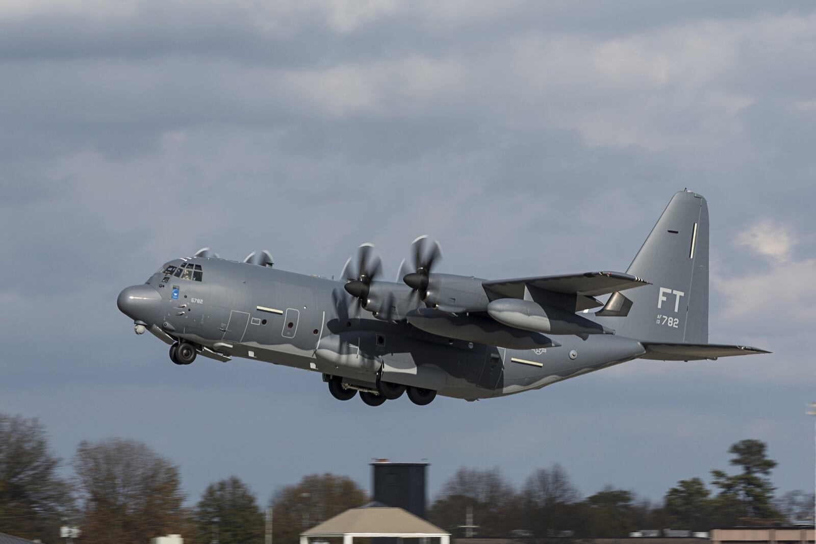 Lockheed Martin builds the C-130J Super Hercules aircraft at its plant in Cobb County. The U.S. government has placed an order to buy 78 of the planes over the next several years. Photo: Lockheed Martin