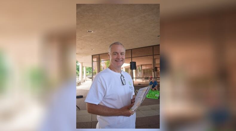 Pastor Carl Ruby is helping coordinate Thursday’s Global Education and Peace Network Global Education Speaker Series program at Wittenberg University.