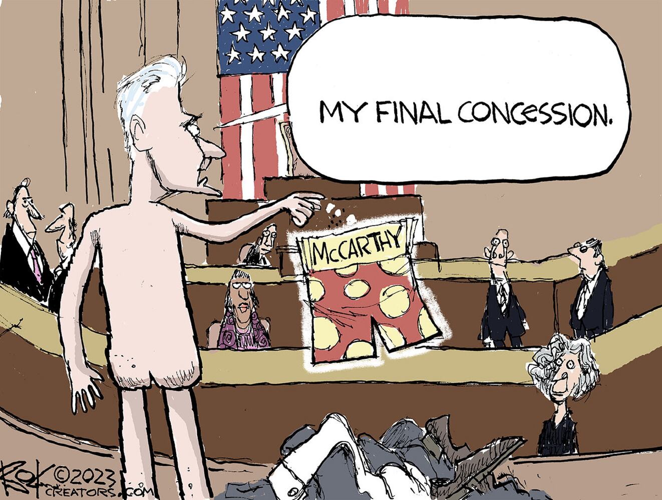 WEEK IN CARTOONS: Kevin McCarthy and the GOP, Joe Biden and more
