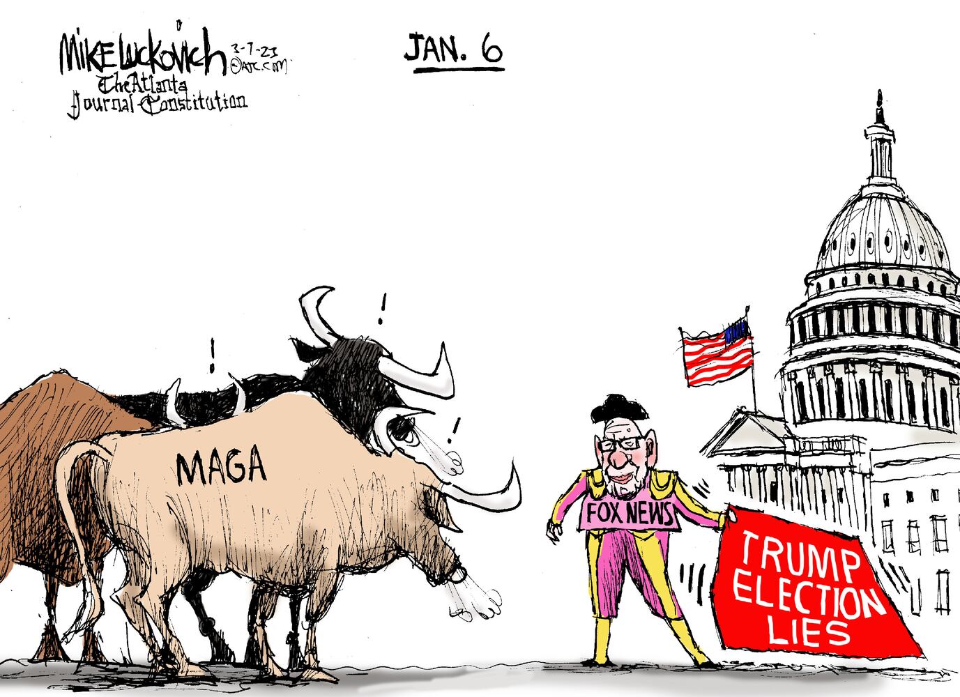 WEEK IN CARTOONS: Tucker Carlson, Biden’s budget, COVID origins and more