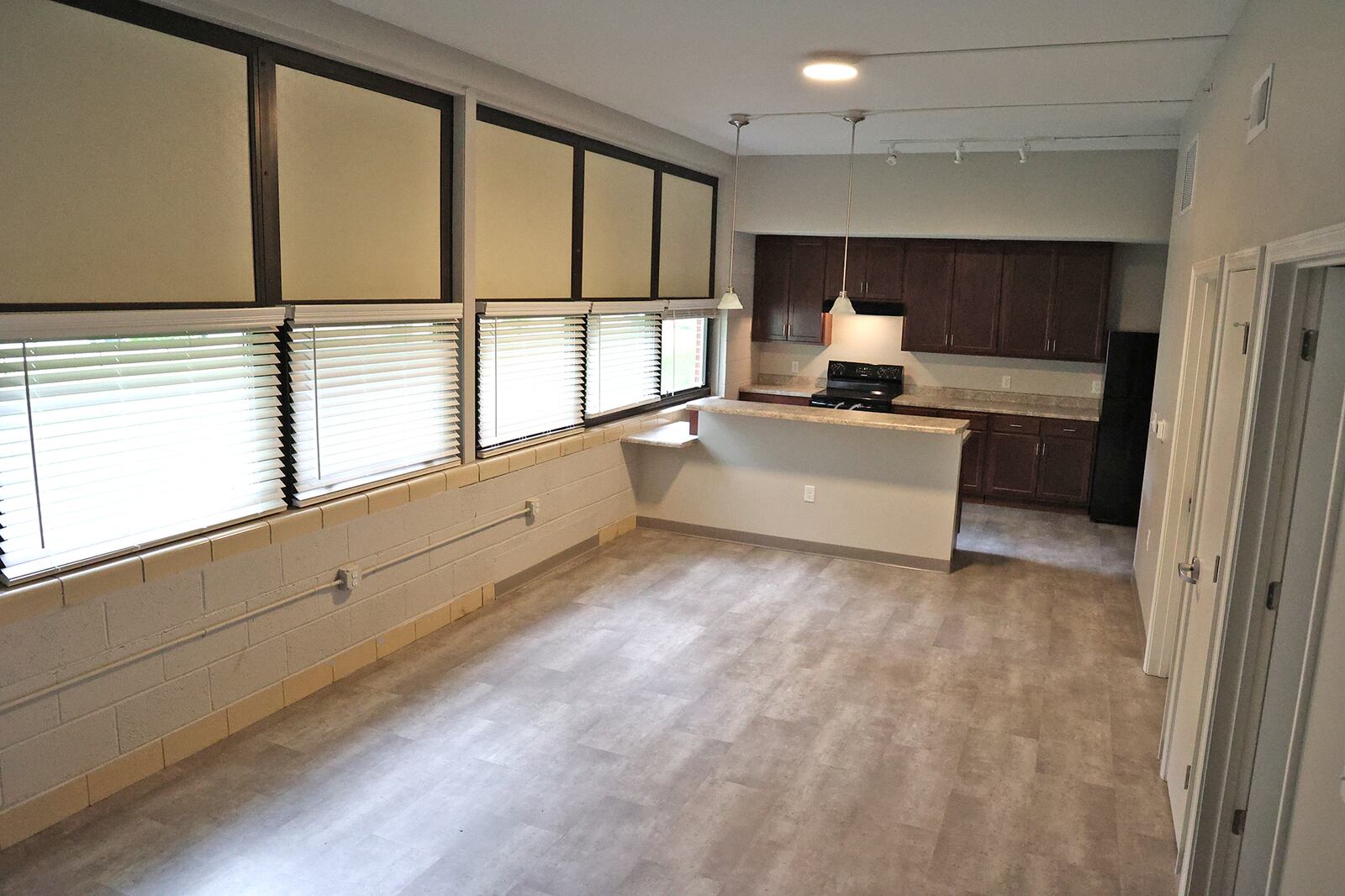 South Elementary School in Urbana will open as Legacy Place South senior apartments later this month. BILL LACKEY/STAFF